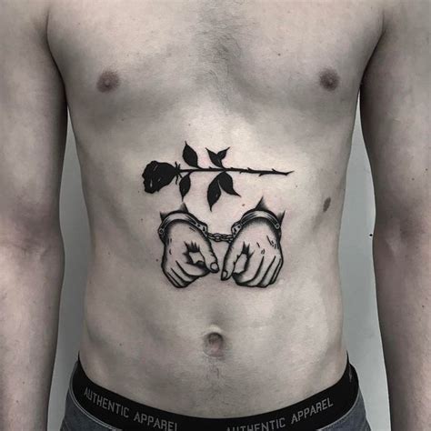 tatuajes debajo del abdomen hombre|Las mejores 100 ideas de Tatuaje abdomen 